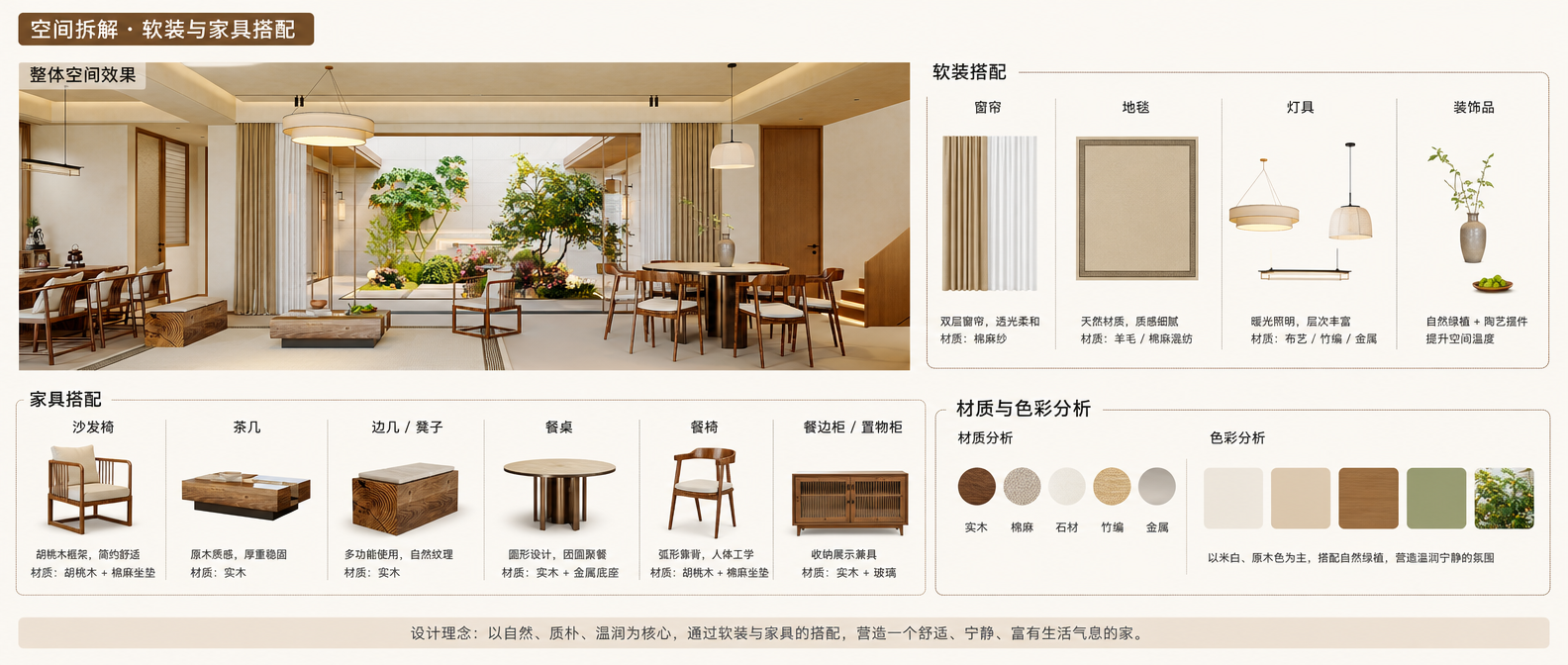客餐厅材质解析
