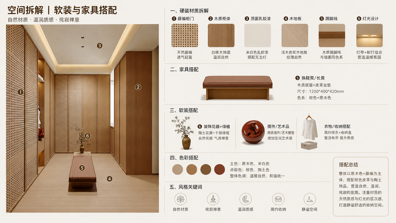 衣帽间软装解析